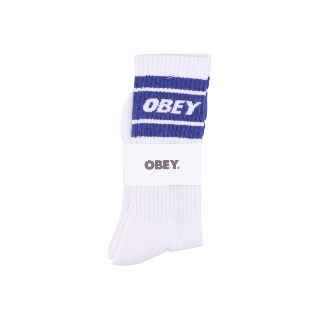 calza media uomo cooper ii socks WHITE/SURF BLUE