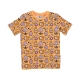 maglietta bambino short tee set x kevin lyons HAZY ORANGE/MULTICOLOR