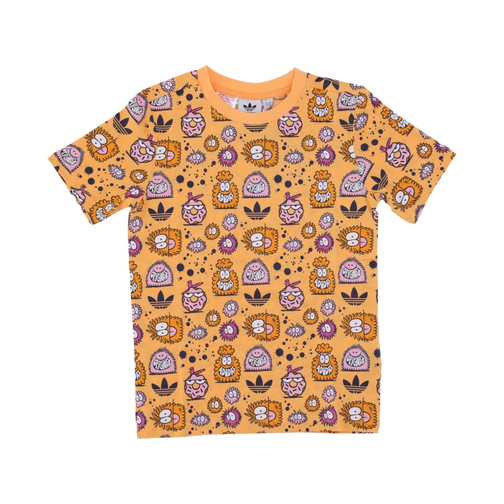 maglietta bambino short tee set x kevin lyons HAZY ORANGE/MULTICOLOR