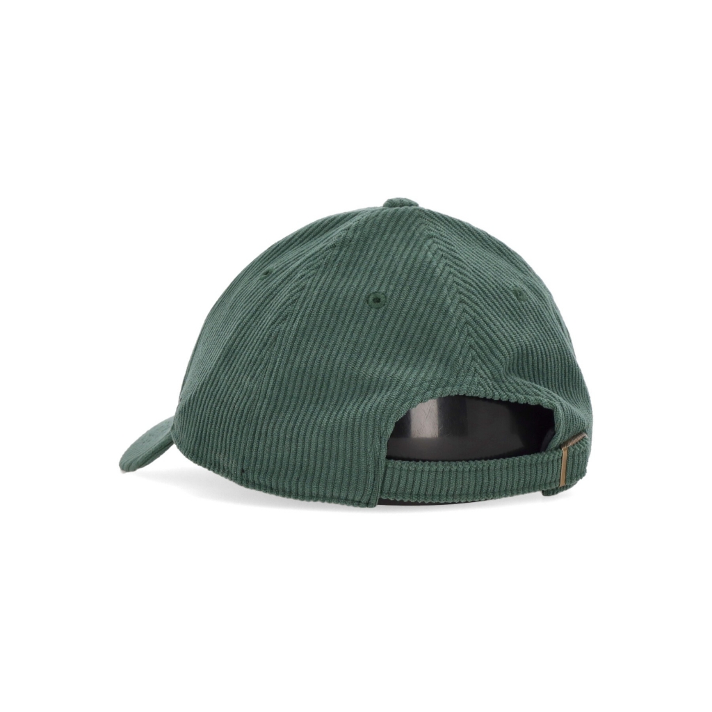 cappellino visiera curva uomo mlb thick cord mvp oakath DARK GREEN