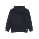 felpa cappuccio ragazzo andrey classic logo hoodie BLACK IRIS