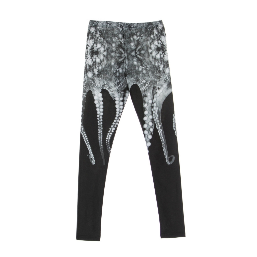 leggins donna w octopus leggins REAL GREY