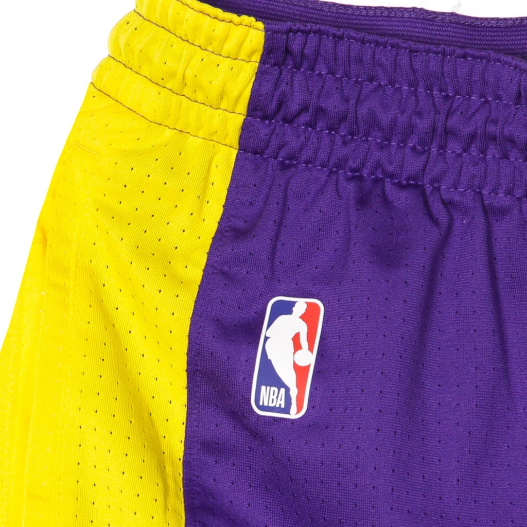 pantaloncino tipo basket uomo nba short practice 18 loslak FIELD PURPLE/AMARILLO/BLACK