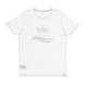 maglietta uomo hot wheels flag tee WHITE