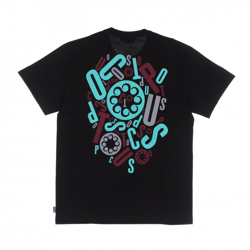 maglietta uomo letterz logo tee BLACK