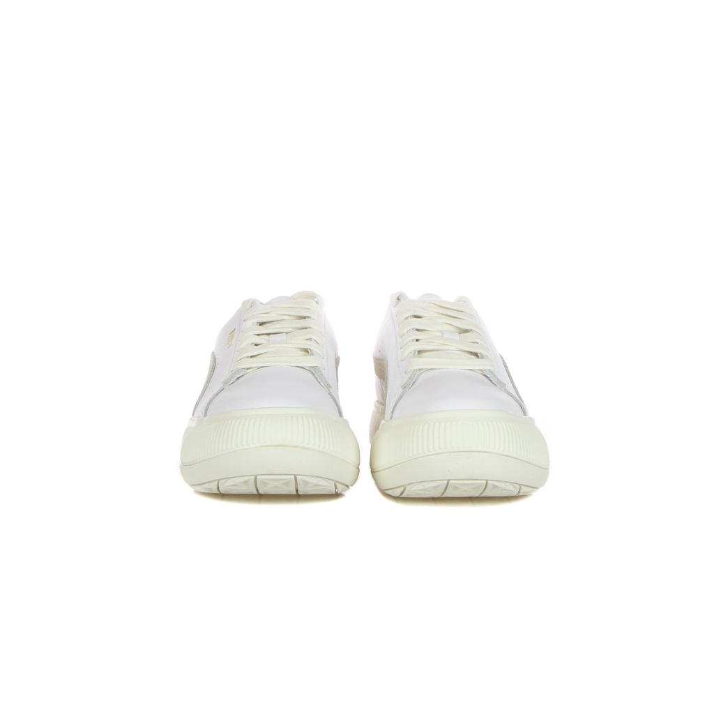 scarpa bassa donna suede mayu leather WHITE/MARSHMALLOW