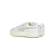 scarpa bassa donna suede mayu leather WHITE/MARSHMALLOW