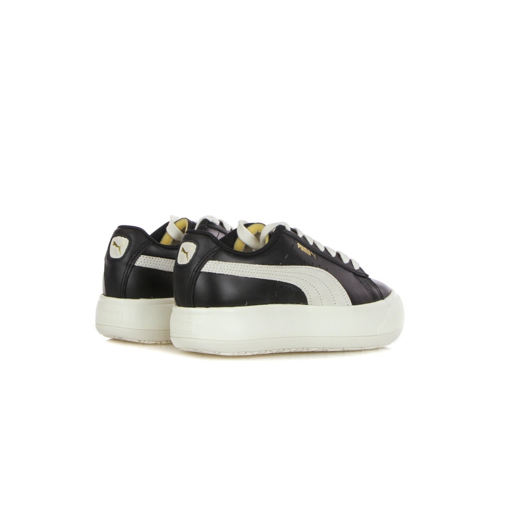 scarpa bassa donna suede mayu leather BLACK/MARSHMALLOW