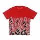 maglietta uomo letterz tee RED