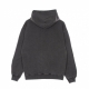 felpa cappuccio uomo monogram hoodie BLACK