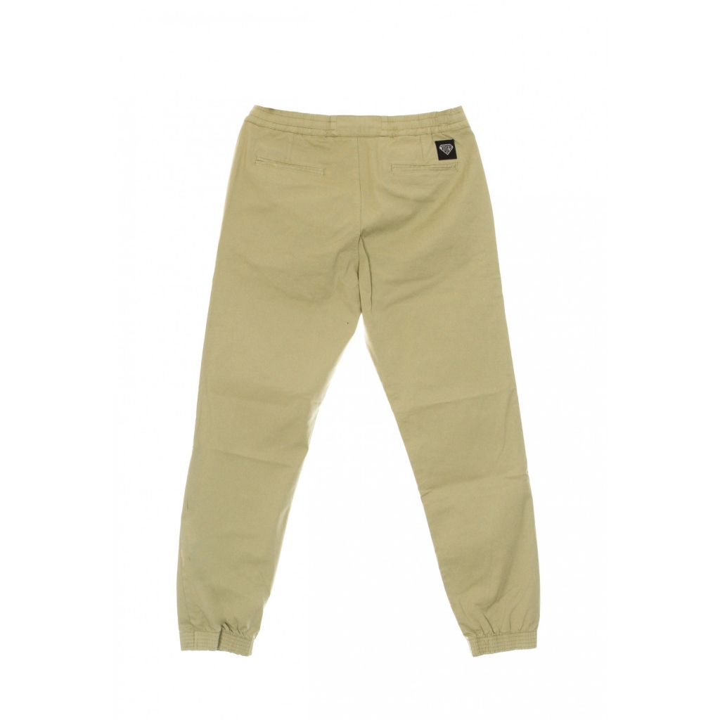 pantalone lungo uomo jogger pant BEIGE