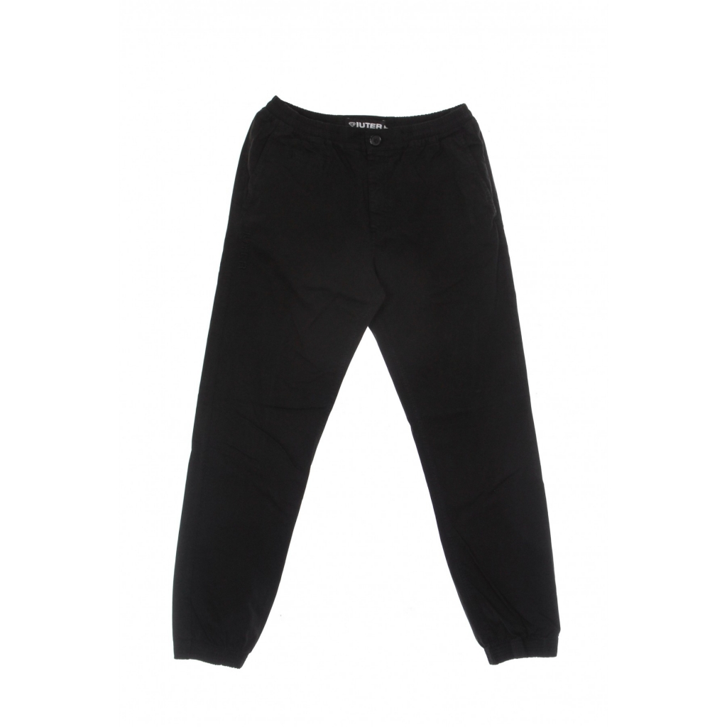 pantalone lungo uomo jogger pant BLACK