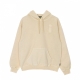 felpa cappuccio uomo monogram hoodie BEIGE