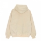 felpa cappuccio uomo monogram hoodie BEIGE