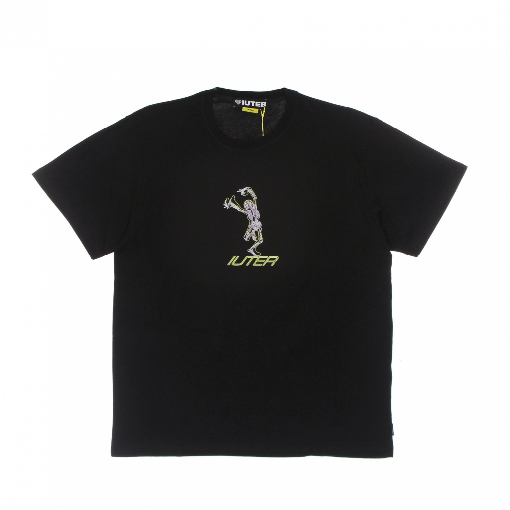 maglietta uomo skeleton tee BLACK