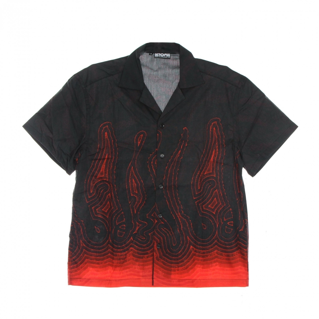 camicia manica corta uomo abyss shirt BLACK