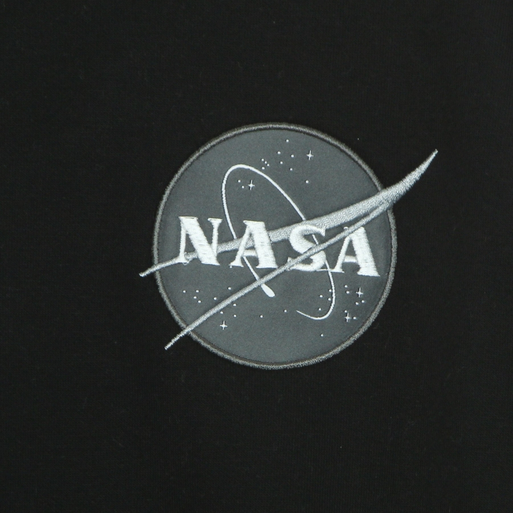 felpa girocollo uomo space shuttle sweater BLACK