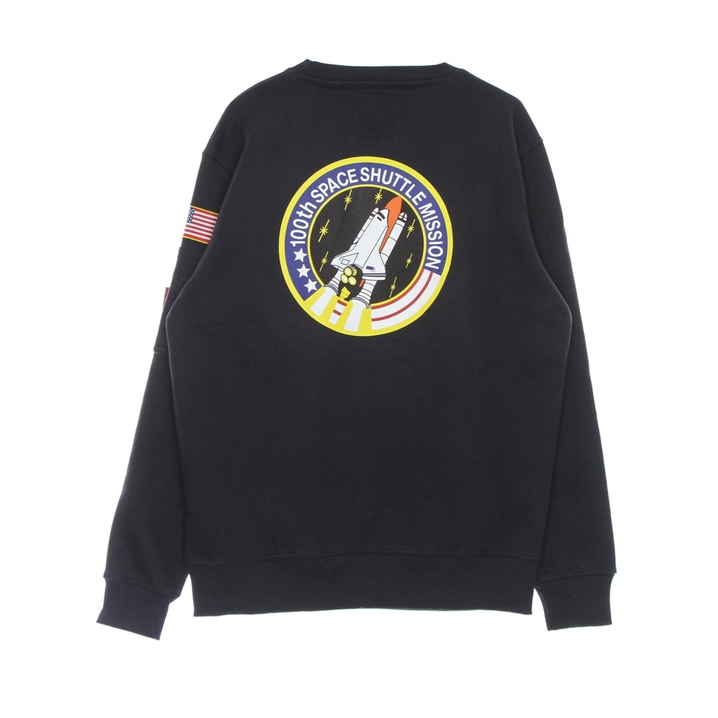 felpa girocollo uomo space shuttle sweater REP BLUE