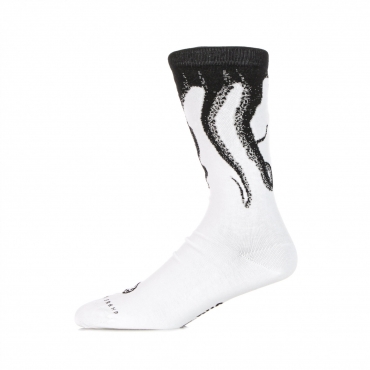 calza media uomo octopus socks original WHITE/BLACK