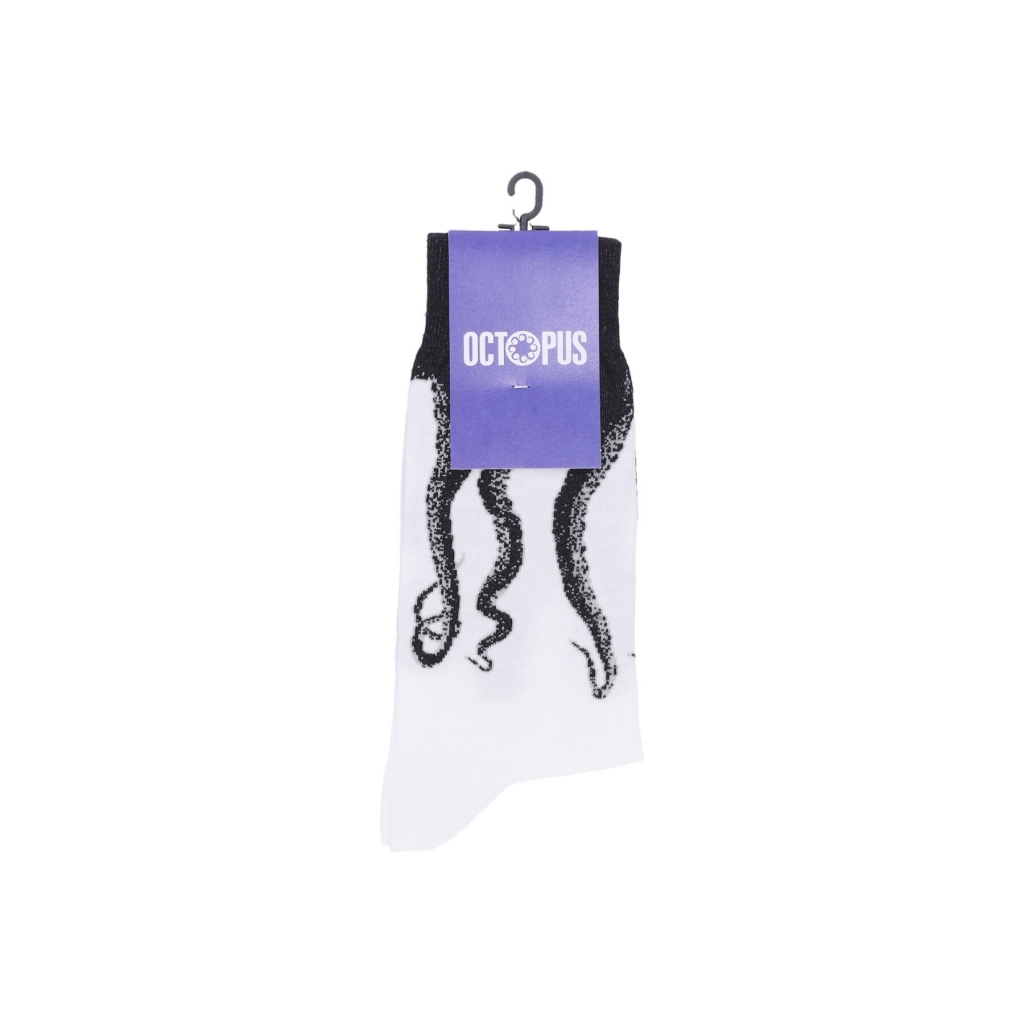 calza media uomo octopus socks original WHITE/BLACK