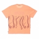 maglietta uomo outline logo tee PEACH