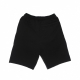 pantalone corto tuta uomo classic longline shorts BLACK