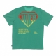 maglietta uomo double logo tee EMERALD