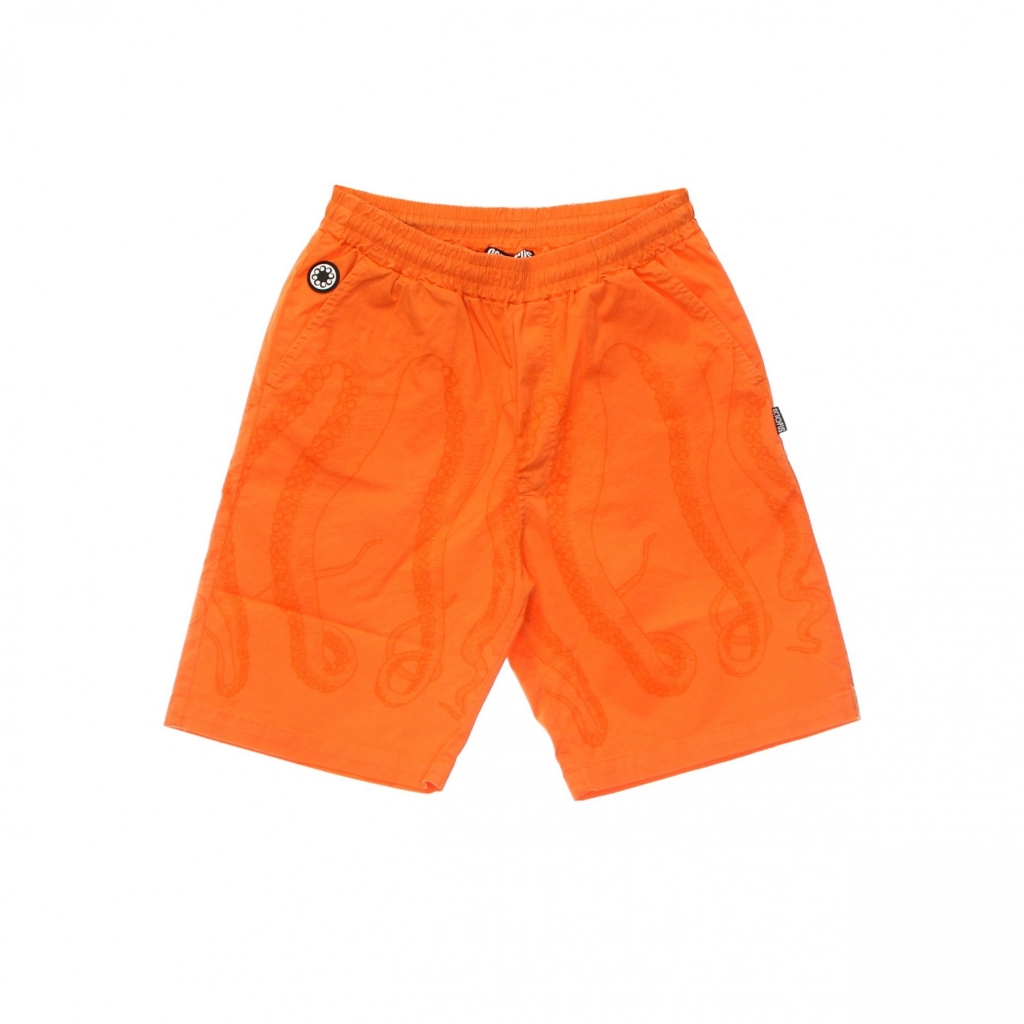 pantalone corto uomo outline jogger short ORANGE