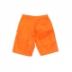 pantalone corto uomo outline jogger short ORANGE