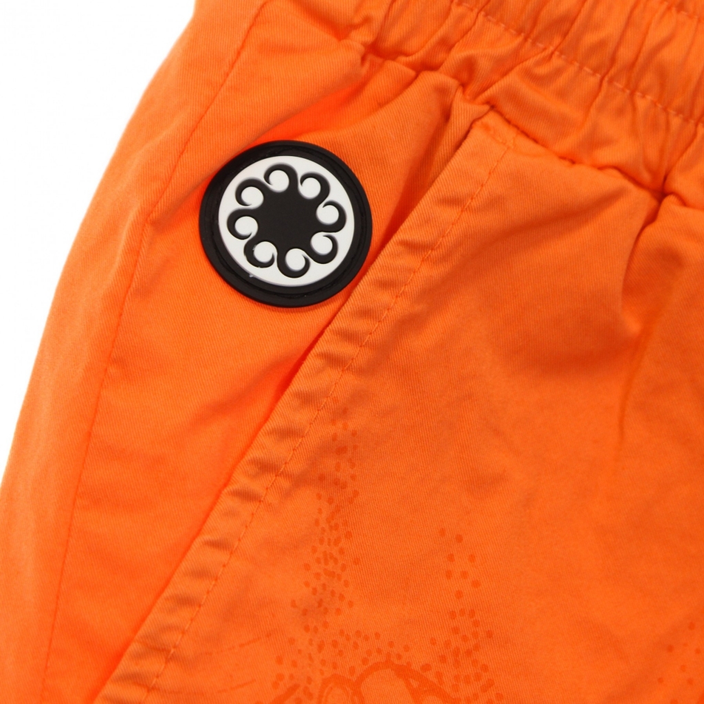 pantalone corto uomo outline jogger short ORANGE