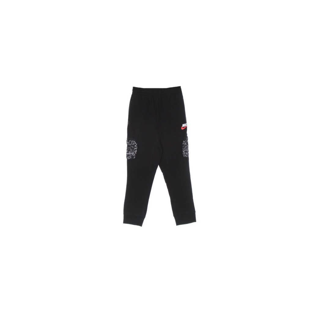 pantalone tuta leggero bambino nike read pant BLACK