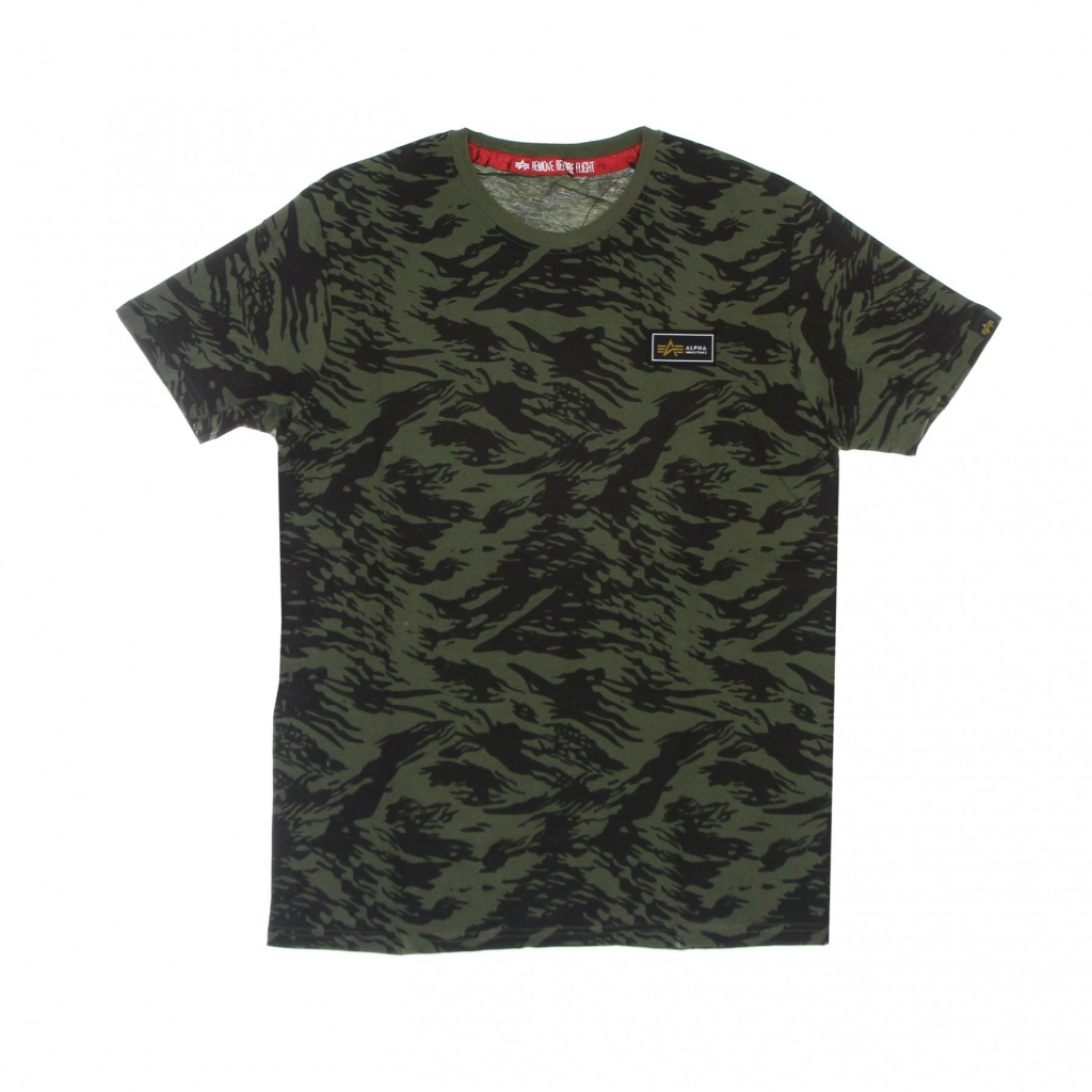 maglietta uomo tactical camo tee BRUSHSTROKE GREEN