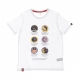 maglietta uomo apollo mission tee WHITE