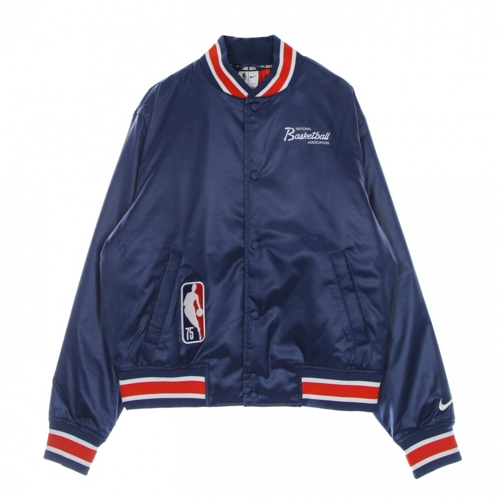 giubbotto bomber uomo team 31 jacket courtside MYSTIC NAVY/HABANERO RED