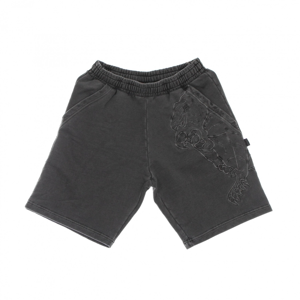 pantalone corto tuta uomo nepal pigment sweatshort BLACK