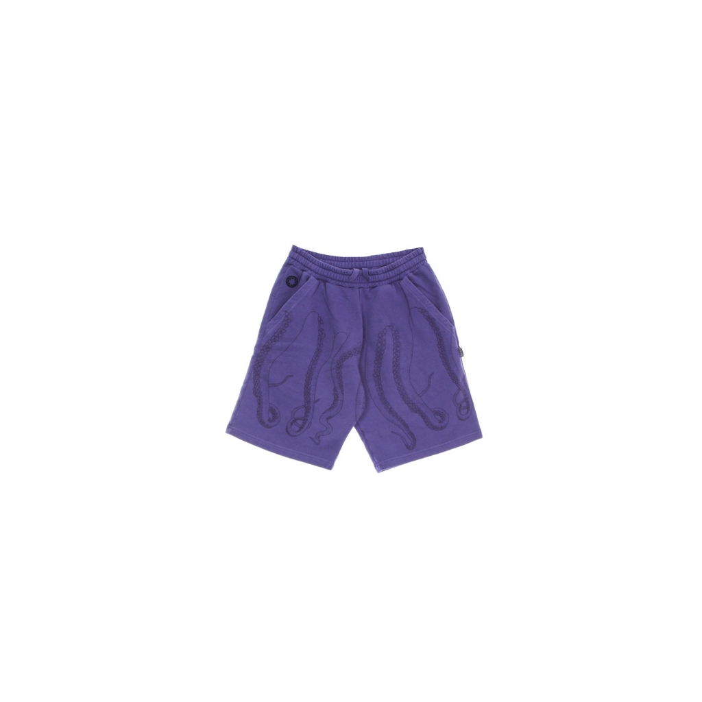 pantalone corto tuta uomo dyed sweatshort AMETISTA