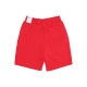 pantalone corto tuta uomo sportswear club short jersey UNIVERSITY RED/WHITE