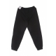 pantalone tuta leggero donna sportswear air fleece pant BLACK/BLACK/WHITE