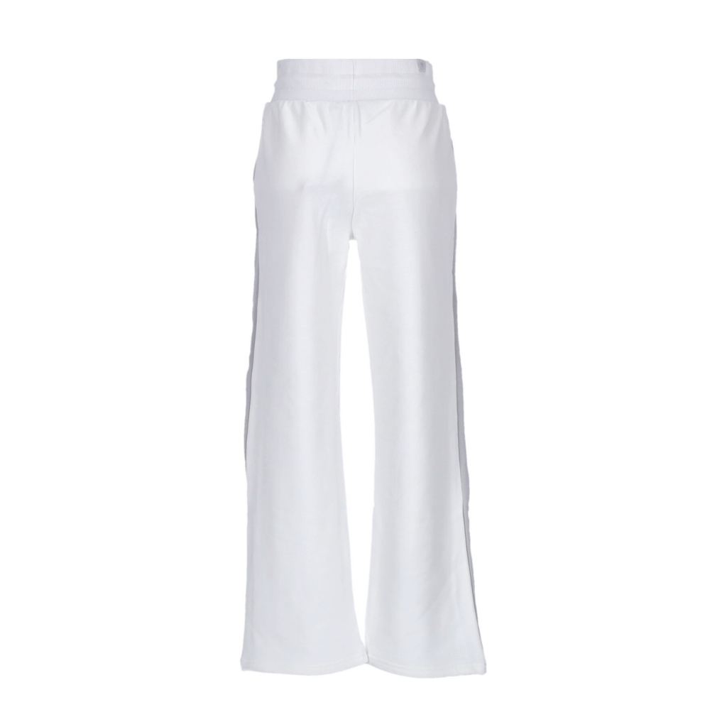 pantalone tuta leggero donna t7 straight pants WHITE