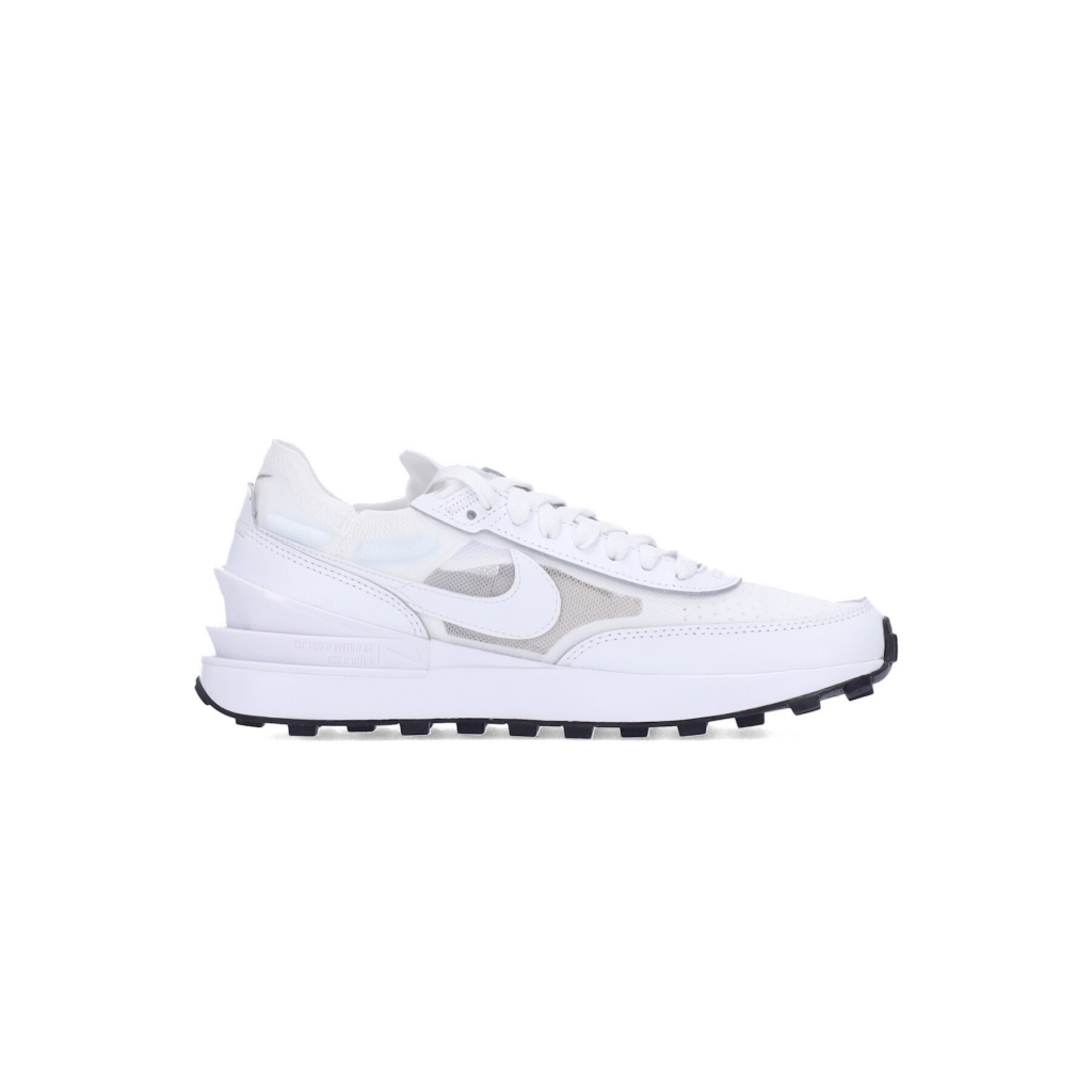 scarpa bassa donna w waffle one WHITE/WHITE/BLACK