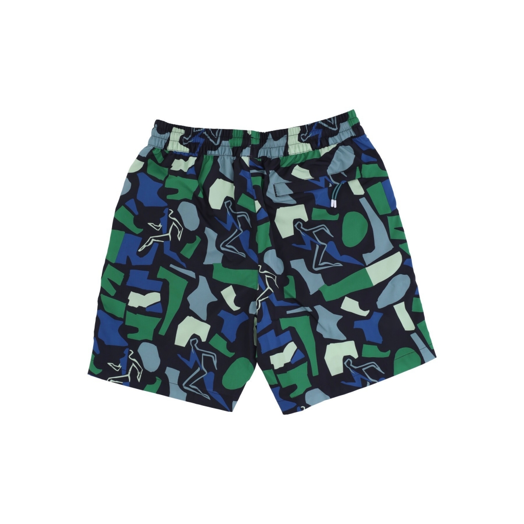 pantaloncino uomo all over print shorts x butter goods MINERAL BLUE