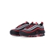 scarpa bassa uomo air max 97 BLACK/UNIVERSITY RED/METALLIC SILVER