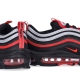 scarpa bassa uomo air max 97 BLACK/UNIVERSITY RED/METALLIC SILVER