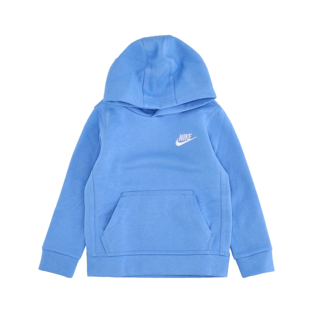 felpa cappuccio bambino club fleece po hoodie UNIVERSITY BLUE