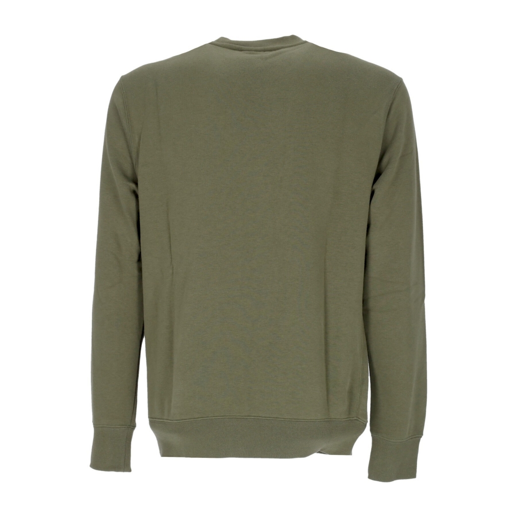 felpa girocollo uomo club crew bb ROUGE GREEN/WHITE