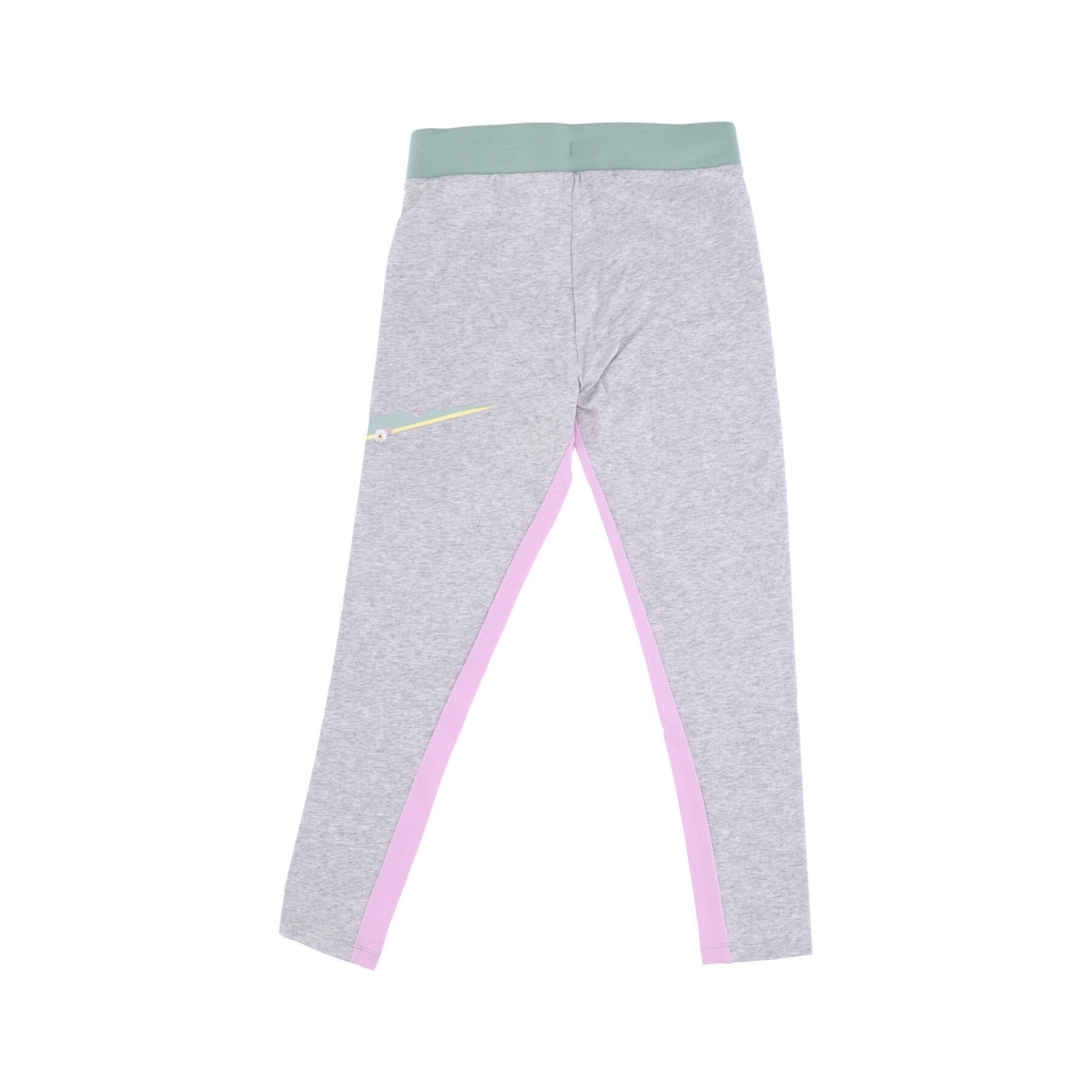 leggins ragazza swoosh wrap legging LUNAR ROCK HEATHER