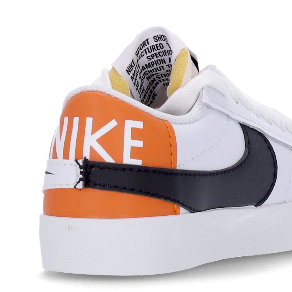 scarpa bassa uomo blazer low 77 jumbo WHITE/BLACK/SUMMIT WHITE/MAGMA ORANGE