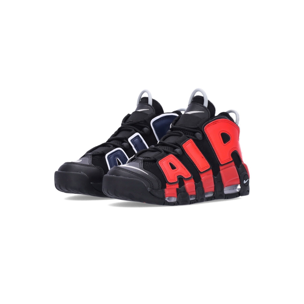 scarpa alta uomo air more uptempo 96 BLACK/UNIVERSITY RED/MIDNIGHT NAVY/WHITE