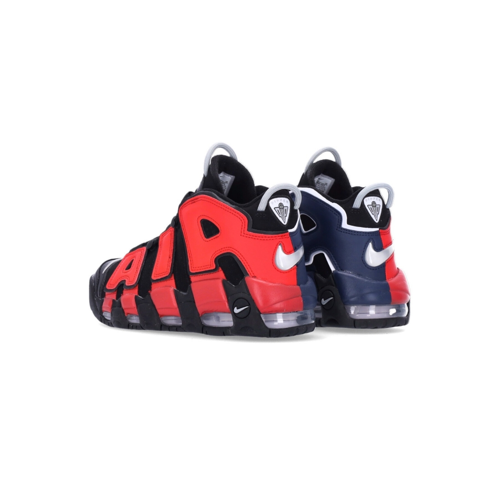 scarpa alta uomo air more uptempo 96 BLACK/UNIVERSITY RED/MIDNIGHT NAVY/WHITE