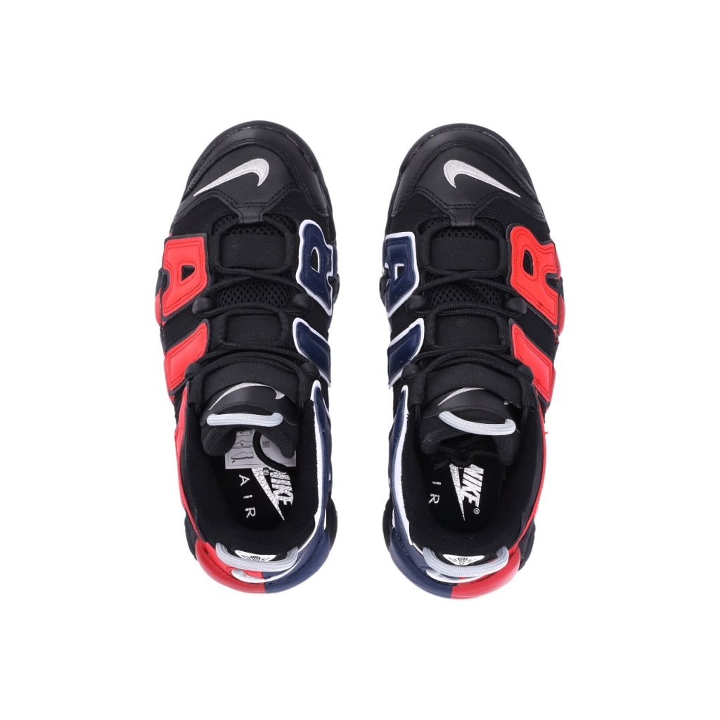 scarpa alta uomo air more uptempo 96 BLACK/UNIVERSITY RED/MIDNIGHT NAVY/WHITE